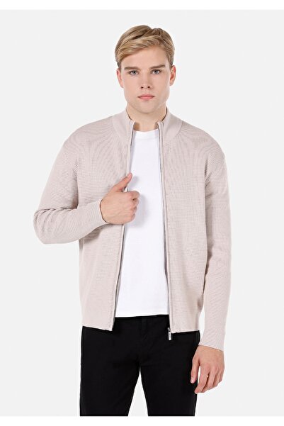 Colin's Regular Fit Men's Ecru Cardigan