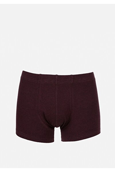 Colin's Modern Fit Düz Erkek Bordo Boxer