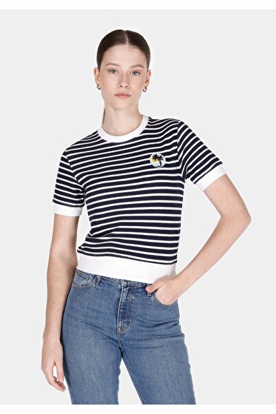 Colin's Slim Fit Women's White T-Shirt