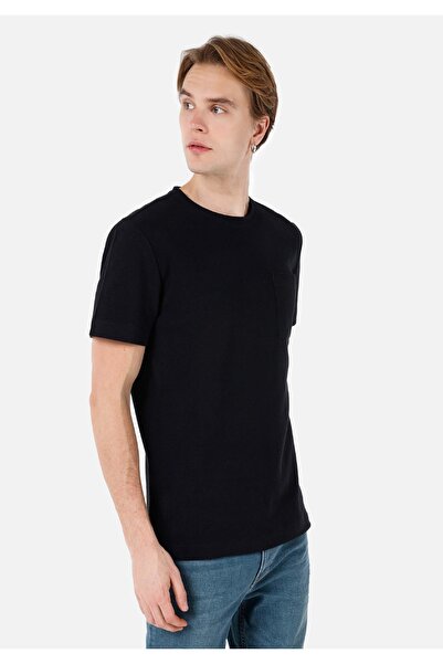 Colin's Tricou negru pentru bărbați - mâneci