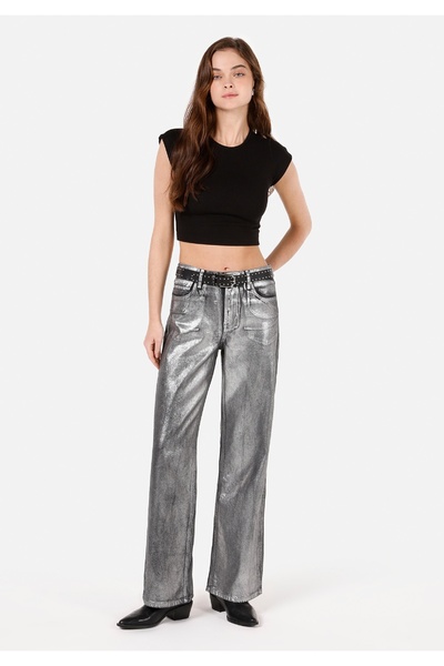 Colin's Pantaloni de jeans negri pentru femei Regular Fit