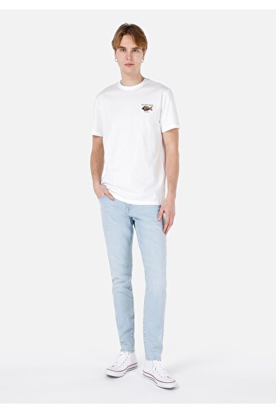 Colin's بنطال جينز نيلي للرجال بقصة ضيقة