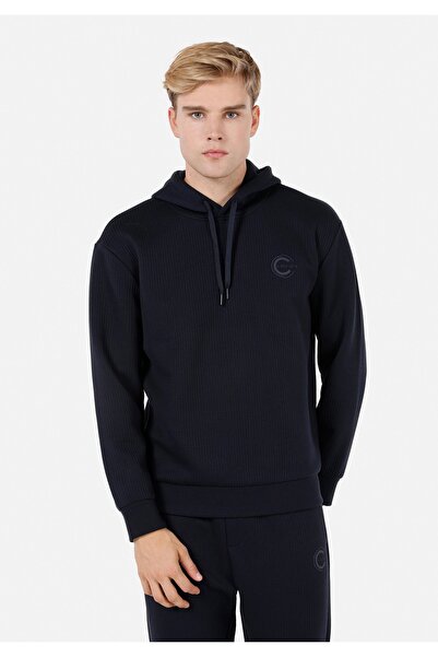 Colin's سويت شيرت مريح للرجال باللون الأزرق الداكن