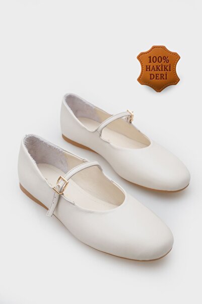 Capone Outfitters Sheri Genuine Leather Women's Ballerinas