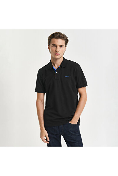 Gant Erkek Siyah Regular Fit Polo