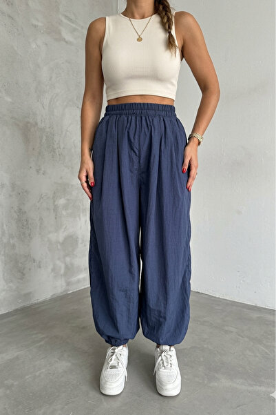 Suziş Parachute Fabric Pants with Elastic Legs 52102003