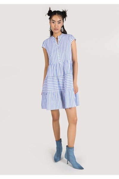 Colin's Regular Fit Kadın Mavi Elbise