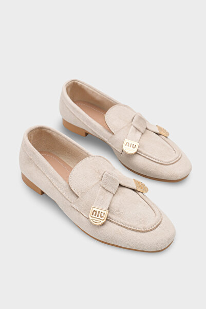 Capone Outfitters Janessa cataramă metalică perechi de pantofi moi pentru fem...