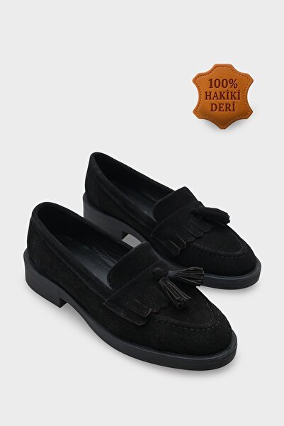 Capone Outfitters Mocasini Tish pentru femei din piele intoarsa autentica