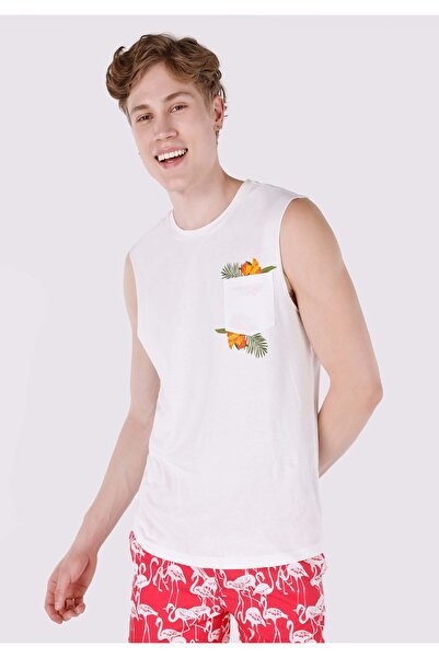 Colin's Regular Fit Erkek Beyaz Atlet