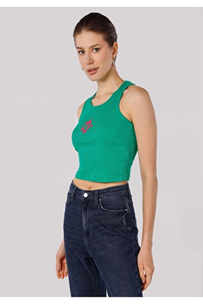 Colin's Regular Fit Women's Green Undershirt