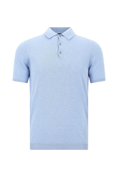 Abdullah Kiğılı Μπλουζάκι από βαμβακερό γιακά πόλο Slim Fit