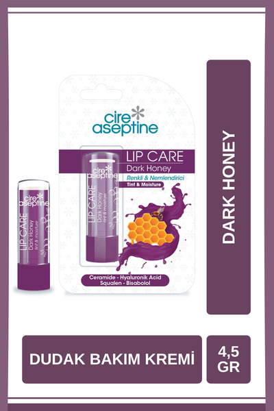 CIRE ASEPTINE Dark Honey Renkli Dudak Bakım Kremi 4,5 G