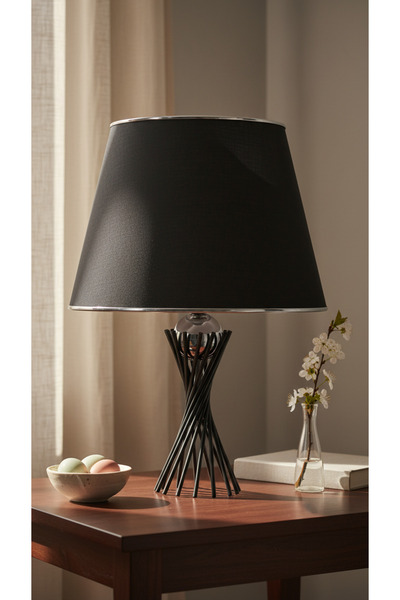 365GUNSERİSONU أسود تويست الساق المعدنية الكروم معدن السائبة الأسود الكروم شر...