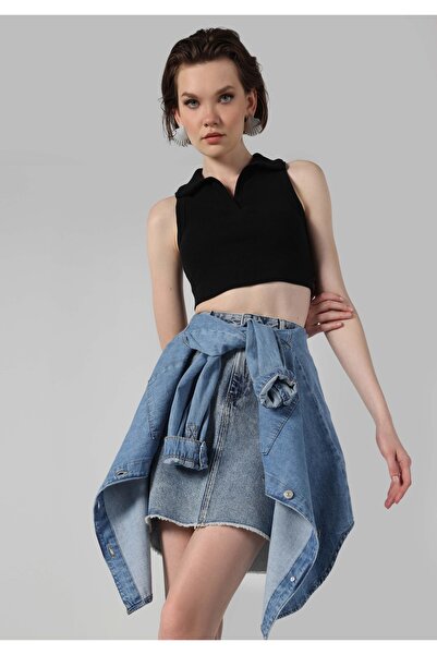 Colin's Slim Fit Women's Black Undershirt