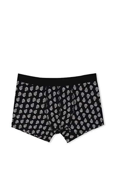 Colin's Boxeri negri pentru bărbați cu imprimeu modern