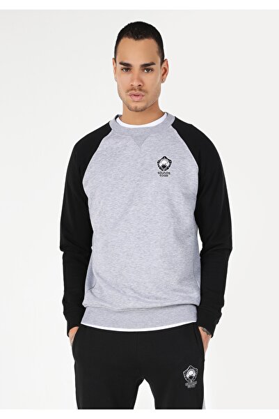 Colin's سويت شيرت رمادي للرجال بقصة ضيقة