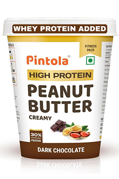 Pintola زبدة الفول السوداني الكريمية بالشوكولاتة الداكنة الغنية بالبروتين 510...