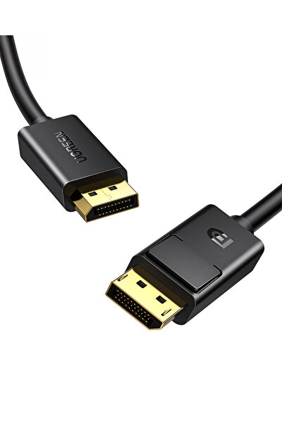 Ugreen 4K 60Hz Displayport - Displayport Kablo, Siyah, 1.5 Metre, 10245