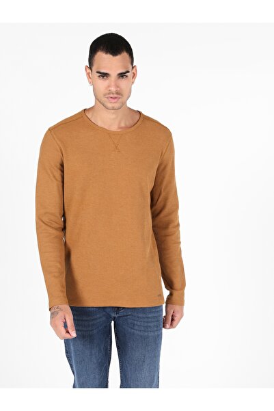 Colin's Tricou Slim Fit Crew Neck pentru bărbați, cu mânecă lungă, Cl 1050973