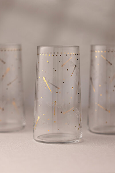 Rakle Dragonfly 4'lü Meşrubat Bardağı Seti 520 cc