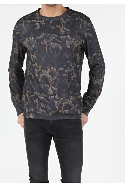 Colin's Ανδρικό πράσινο φούτερ Regular Fit