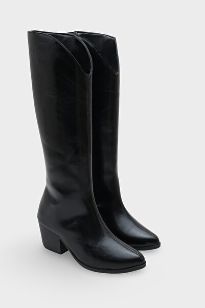 Capone Outfitters Dlouhé kovbojské boty se špičatou špičkou