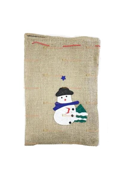 partidolu Сніговик з фігуркою, новорічна сумка 35 см
