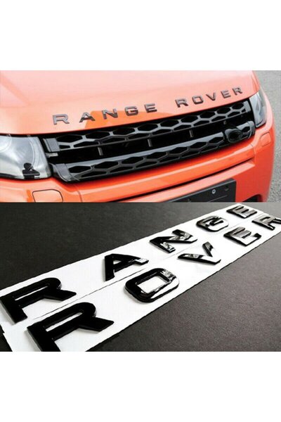 Genel Markalar AUTOGP Lr range rover kaput veya bagaj yazısı arması harfleri ...