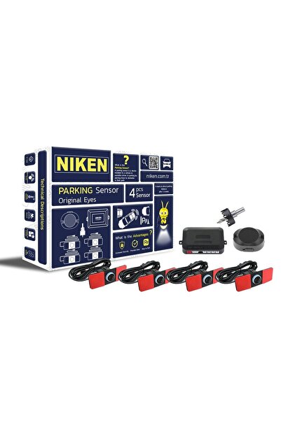 Niken NİKEN Araç geri park sensörü oem göz model ses ikazlı siyah niken
