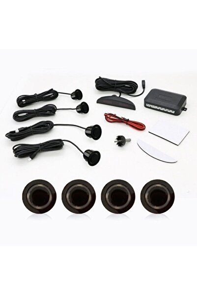 AEM AEMPART Araç geri park sensörü türkçe ses ikazlı siyah göz 18mm