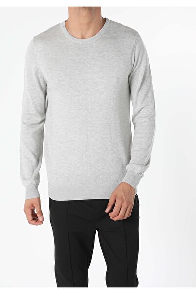 Colin's Regular Fit Круглий комір Чоловічий сірий светр