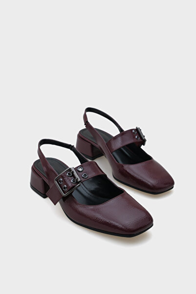 Capone Outfitters Pantofi de damă Sena cu toc mediu Mary Jane cu cataramă