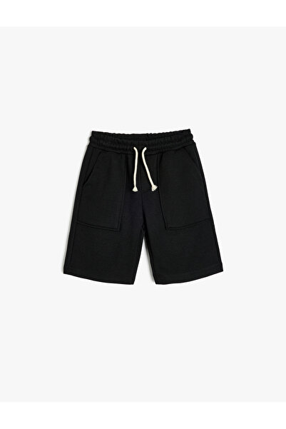 Koton Pantaloni scurți de bază cu talie și buzunare