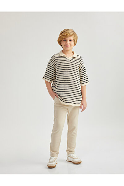 Koton Fermuar Detaylı Bel Bağcıklı Pantolon Görünümlü Eşofman Altı