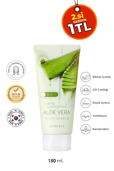 MBL Teresia Yatıştırıcı Ve Nemlendirici %100 Saf Aloe Vera Içeren Temizleyici...