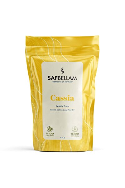 Safbella Safbellam Organik ve Kimyasalsız Cassia Bitki Tozu