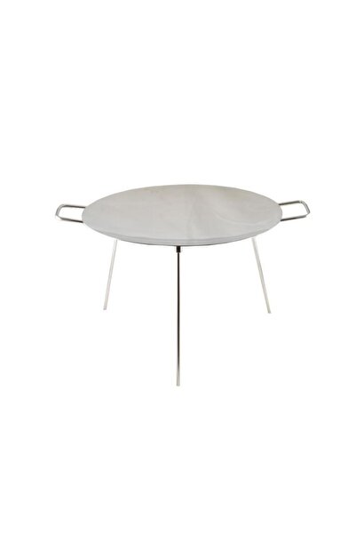 Perfect Home Disc pentru gratar, inox, cu picioare, 55x38 cm,