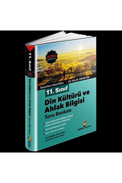 Aydın Yayınları 11. Sınıf Din Kültürü Ve Ahlak Bilgisi Konu Özetli Soru Bankası