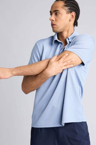 DeFacto Polo Yaka Sporcu modal tricou polo F9834AX26SP