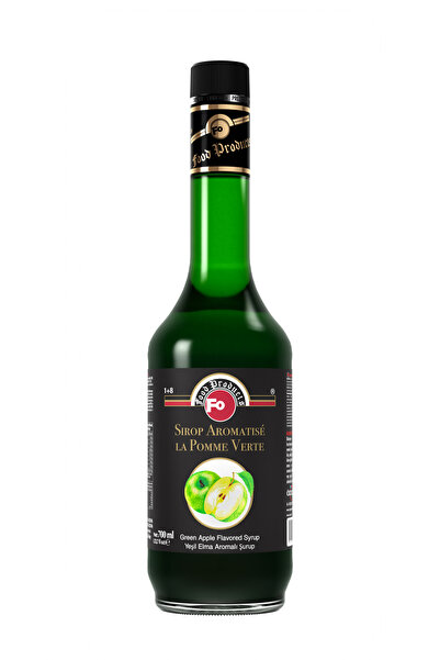 FO Yeşil Elma Aromalı Şurup Şekerli 700 ml