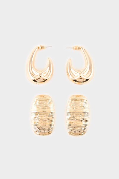 DeFacto Women's 2-Piece Earrings H2558Axns