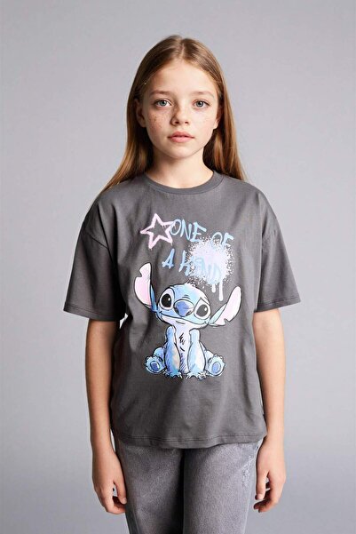 DeFacto Disney Lilo & Stitch majica za devojčice H0724A826SM