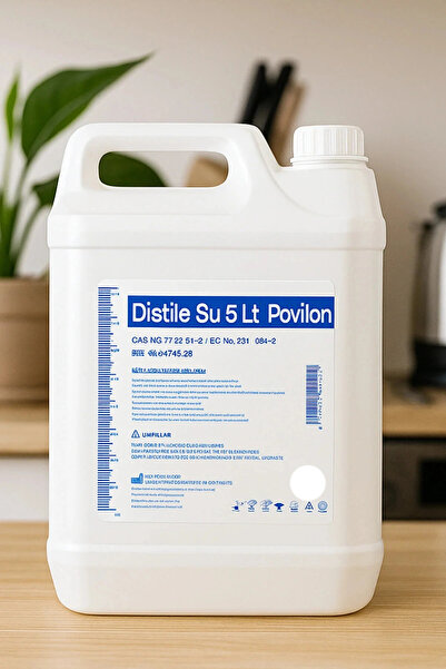 Povilon Ultra Saf Distile Su 5 Litre – Solunum cihazları (Konsantratör, Cpap,...