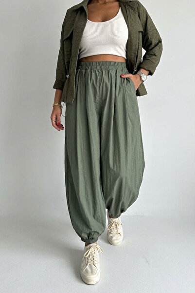 Suziş Parachute Fabric Pants with Elastic Legs 52102003