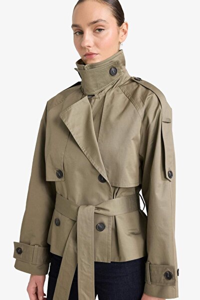 DeFacto Trenci din bumbac cu croială normală și guler tip smoking G0749AX26SP