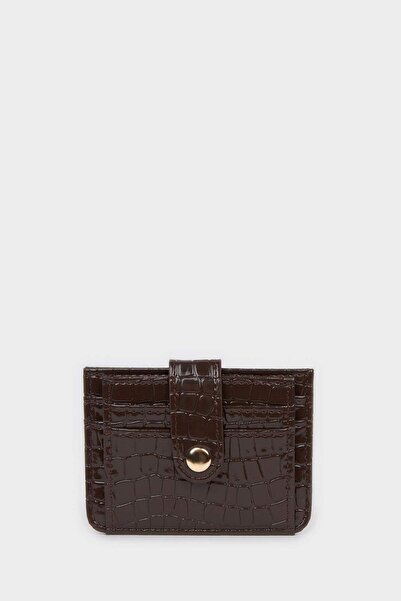 DeFacto Women's Faux Leather Card Holder H0953Axns