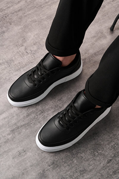 E SPORT Siyah Beyaz Günlük Erkek Sneaker Ayakkabı -182