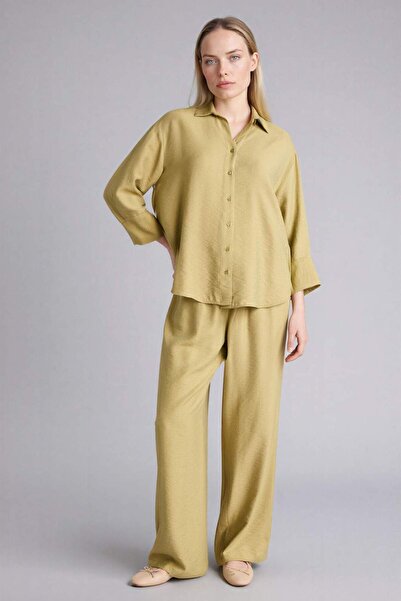 DeFacto Straight Fit Straight Leg Trousers H0101Ax26Sp