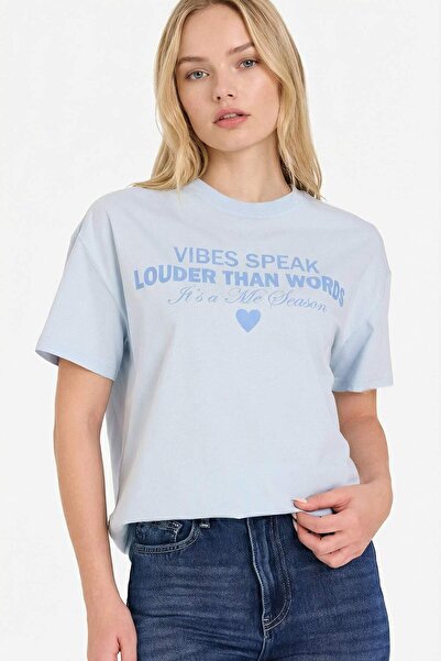 DeFacto Футболка з принтом Oversize G5903AX26SP